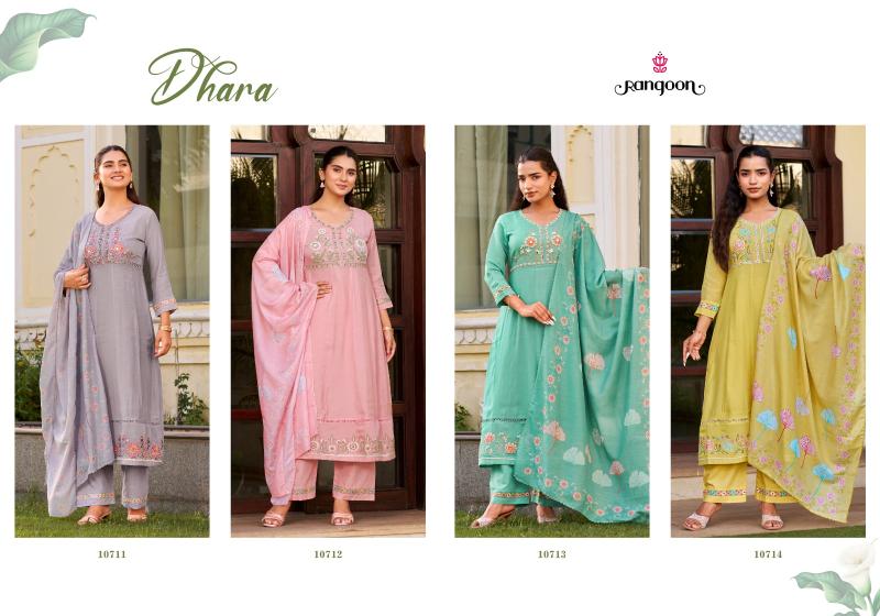 Rangoon dhara anarkali 3pcs wholesale kurti market group links